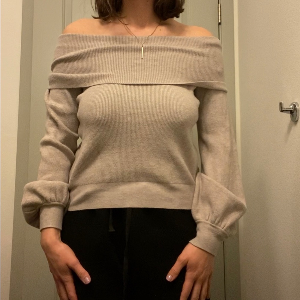 Off the Shoulder Sweater Lulu’s
